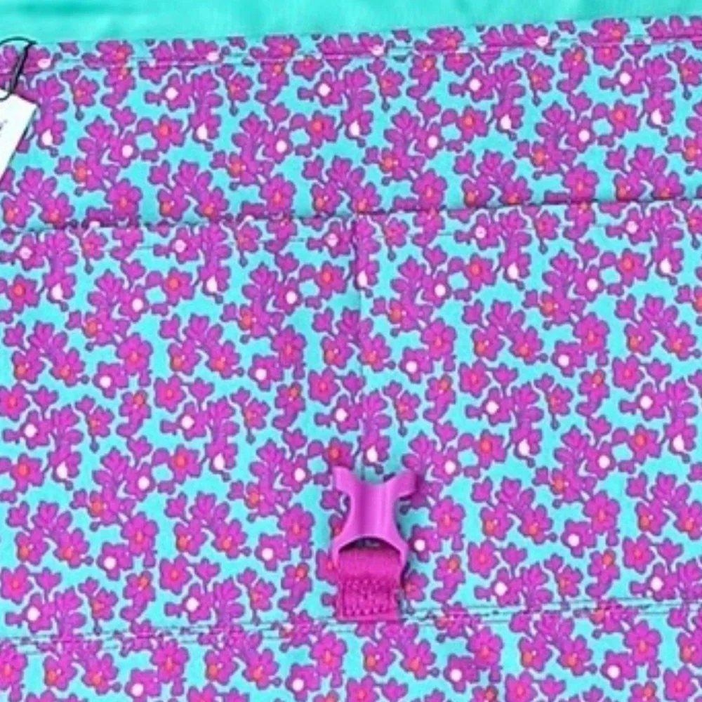 Vera Bradley Laptop Messenger w/ Charger Pocket & RFID protection in Ditsy Dot